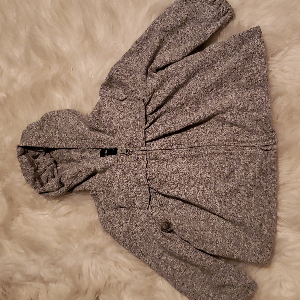 Baby Gap Toddler Girl Heather Grey jacket